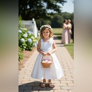 Flower Girl Toddler Dress Sz 4